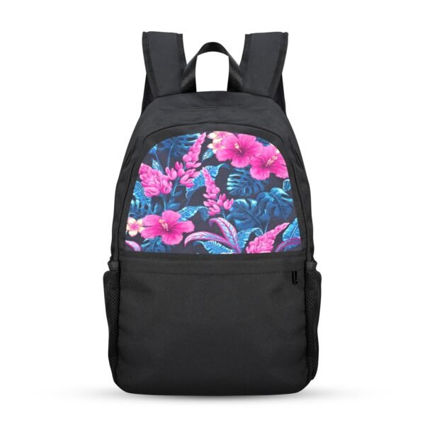 Back to School Backpack for Teens, College, Office – Laptop Compartment – Hibiscus Casual Backpack Bags/Backpacks back to school backpack
