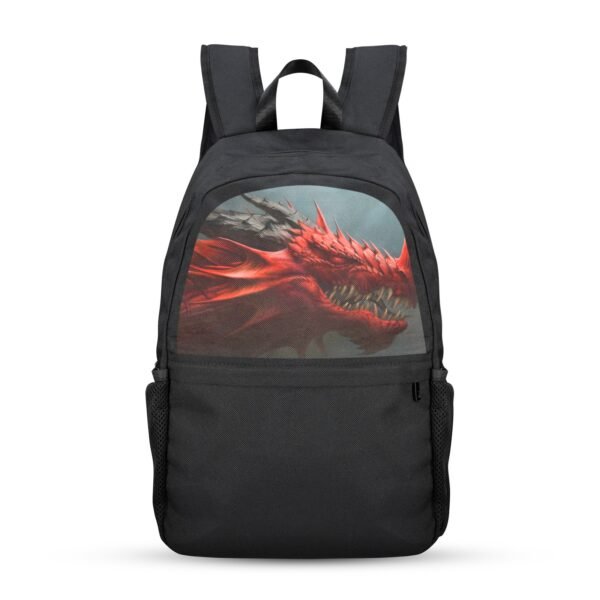 Back to School Backpack for Teens, College, Office – Laptop Compartment – Red Dragon Casual Backpack Bags/Backpacks back to school backpack