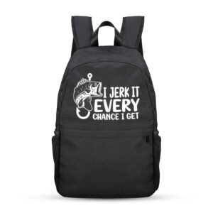 Back to School Backpack for Teens, College, Office – Laptop Compartment – Fishing Fan Casual Backpack Bags/Backpacks back to school backpack