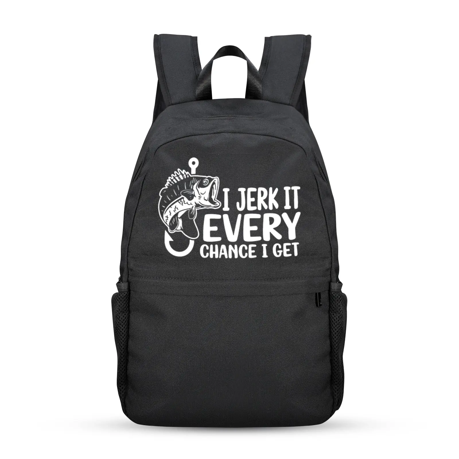 Back to School Backpack for Teens, College, Office – Laptop Compartment – Fishing Fan Casual Backpack Bags/Backpacks back to school backpack