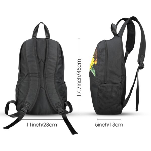 Back to School Backpack for Teens, College, Office – Laptop Compartment – Sunflower Casual Backpack Bags/Backpacks back to school backpack 5