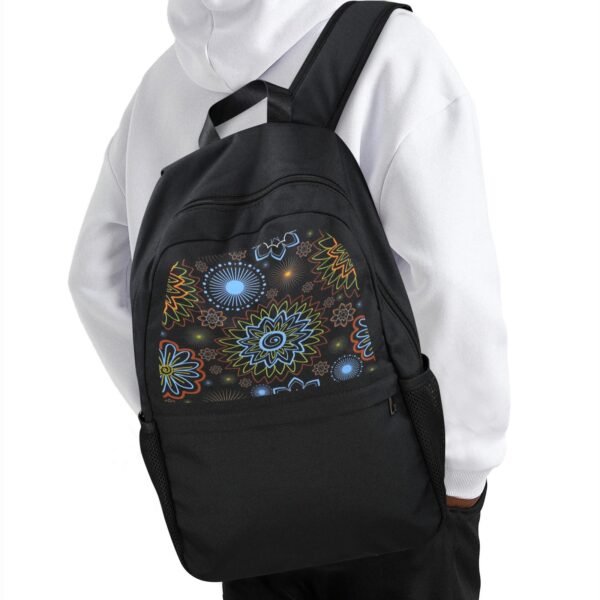 Back to School Backpack for Teens, College, Office – Laptop Compartment – Neon Floral Casual Backpack Bags/Backpacks back to school backpack 4