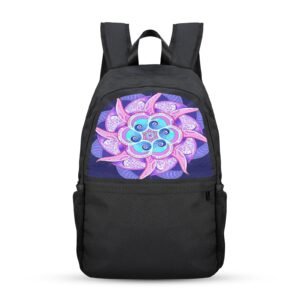 Back to School Backpack for Teens, College, Office – Laptop Compartment – Pastel Fractal Casual Backpack Bags/Backpacks back to school backpack