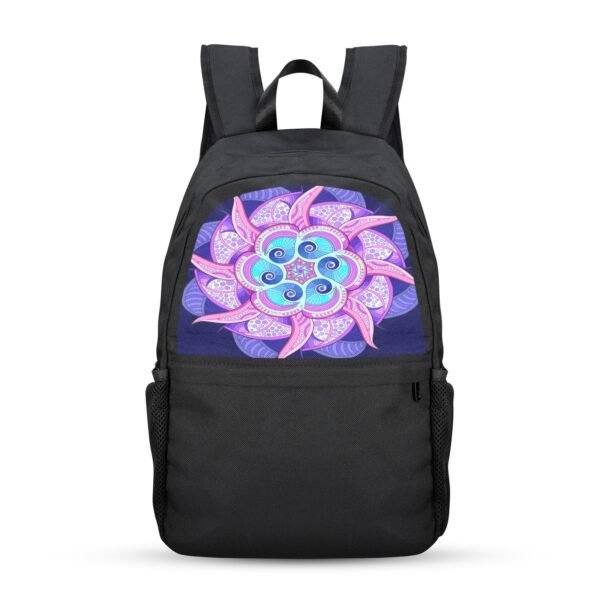 Back to School Backpack for Teens, College, Office – Laptop Compartment – Pastel Fractal Casual Backpack Bags/Backpacks back to school backpack