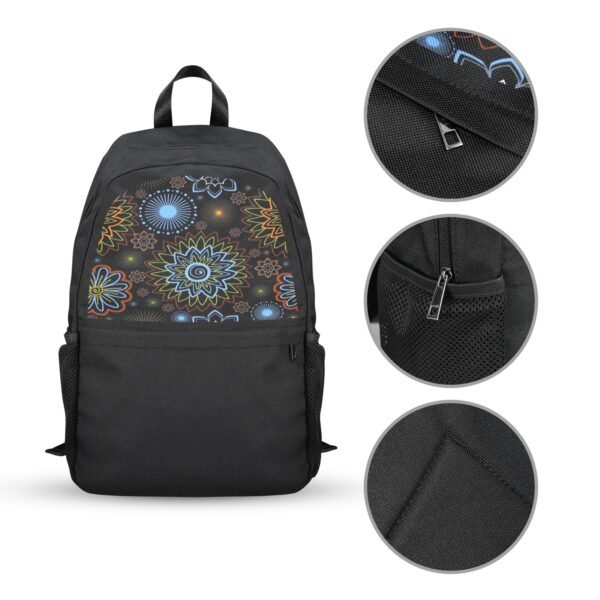 Back to School Backpack for Teens, College, Office – Laptop Compartment – Neon Floral Casual Backpack Bags/Backpacks back to school backpack 2