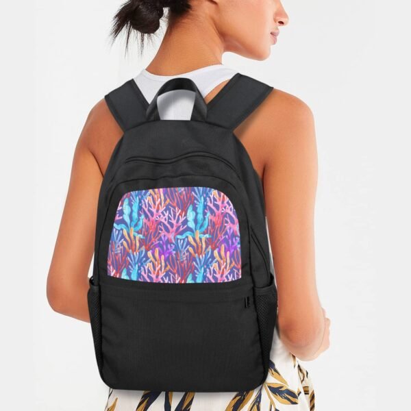 Back to School Backpack for Teens, College, Office – Laptop Compartment – Pastel Coral Casual Backpack Bags/Backpacks back to school backpack 3