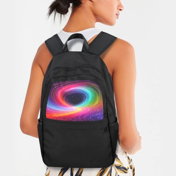 Back to School Backpack for Teens, College, Office – Laptop Compartment – Rainbow Aura Casual Backpack Bags/Backpacks back to school backpack 3