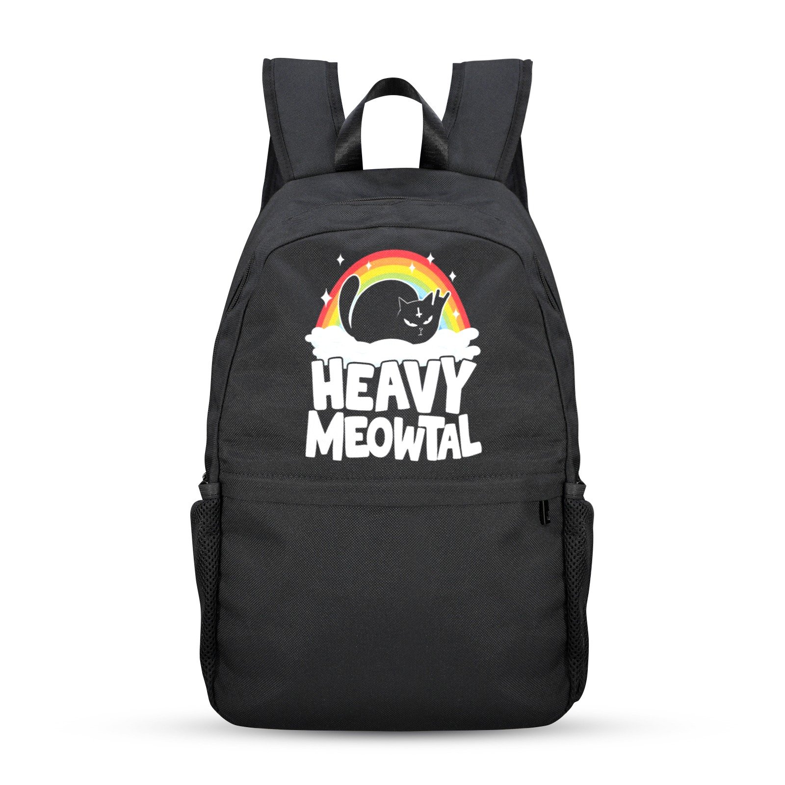 Back to School Backpack for Teens, College, Office – Laptop Compartment – Rainbow Rock Casual Backpack Bags/Backpacks back to school backpack