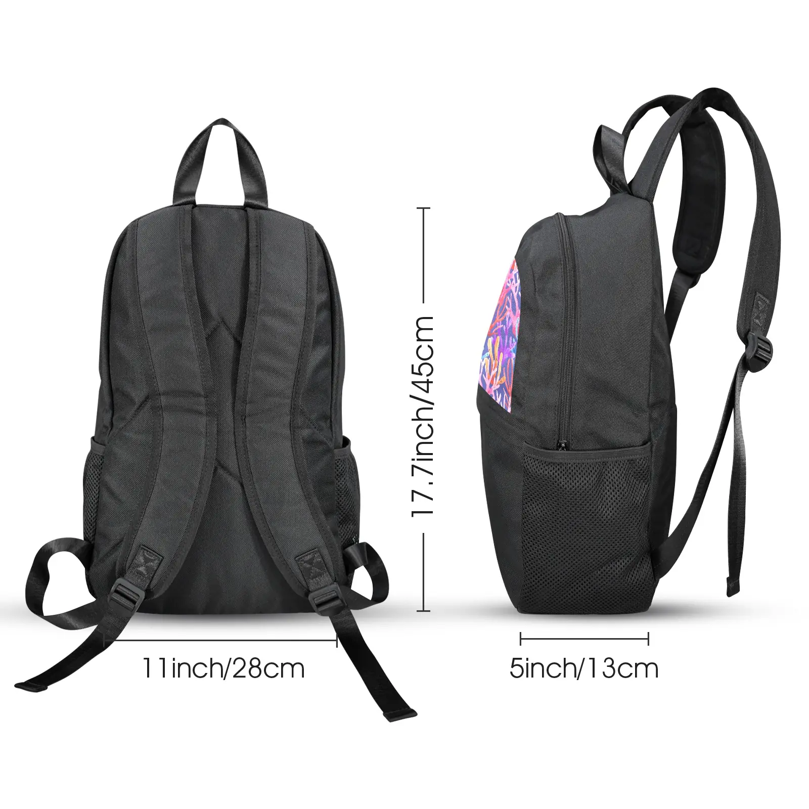 Back to School Backpack for Teens, College, Office – Laptop Compartment – Pastel Coral Casual Backpack Bags/Backpacks back to school backpack 5