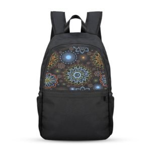 Back to School Backpack for Teens, College, Office – Laptop Compartment – Neon Floral Casual Backpack Bags/Backpacks back to school backpack