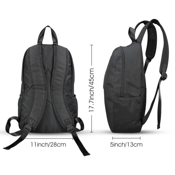 Back to School Backpack for Teens, College, Office – Laptop Compartment – Metal V Casual Backpack Bags/Backpacks back to school backpack 5