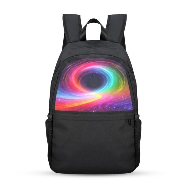 Back to School Backpack for Teens, College, Office – Laptop Compartment – Rainbow Aura Casual Backpack Bags/Backpacks back to school backpack