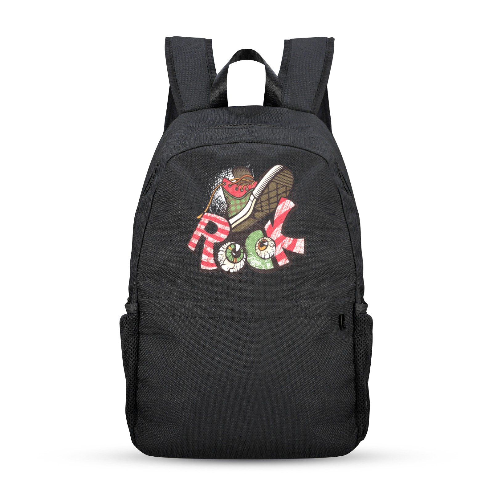 Back to School Backpack for Teens, College, Office – Laptop Compartment – Rainbow Rock Casual Backpack Bags/Backpacks back to school backpack 2