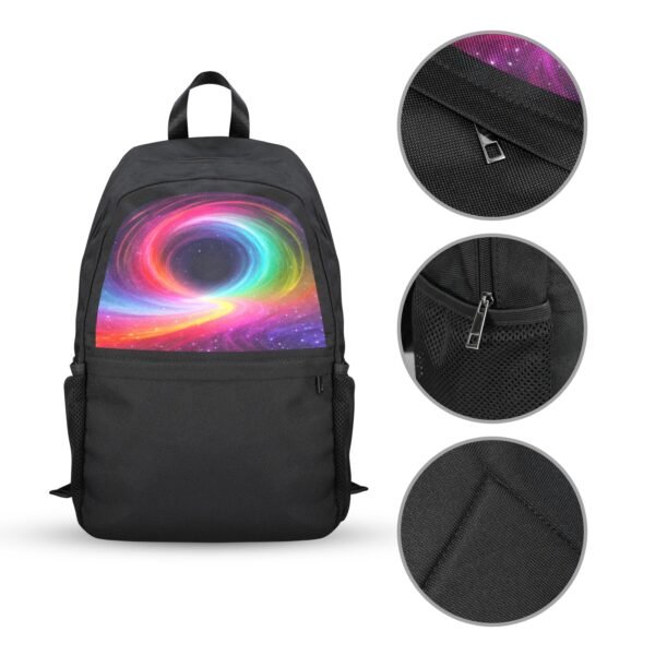 Back to School Backpack for Teens, College, Office – Laptop Compartment – Rainbow Aura Casual Backpack Bags/Backpacks back to school backpack 2