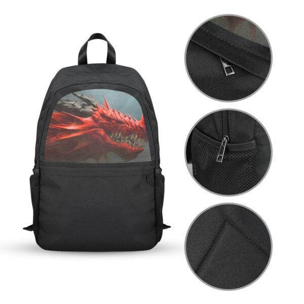Back to School Backpack for Teens, College, Office – Laptop Compartment – Red Dragon Casual Backpack Bags/Backpacks back to school backpack 2