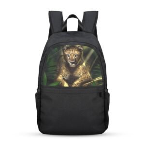 Back to School Backpack for Teens, College, Office – Laptop Compartment – Leopard Casual Backpack Bags/Backpacks back to school backpack