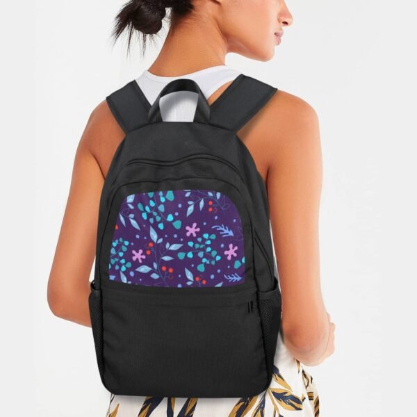 Back to School Backpack for Teens, College, Office – Laptop Compartment – Purple Stars Casual Backpack Bags/Backpacks back to school backpack 3