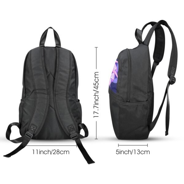 Back to School Backpack for Teens, College, Office – Laptop Compartment – Pastel Fractal Casual Backpack Bags/Backpacks back to school backpack 5
