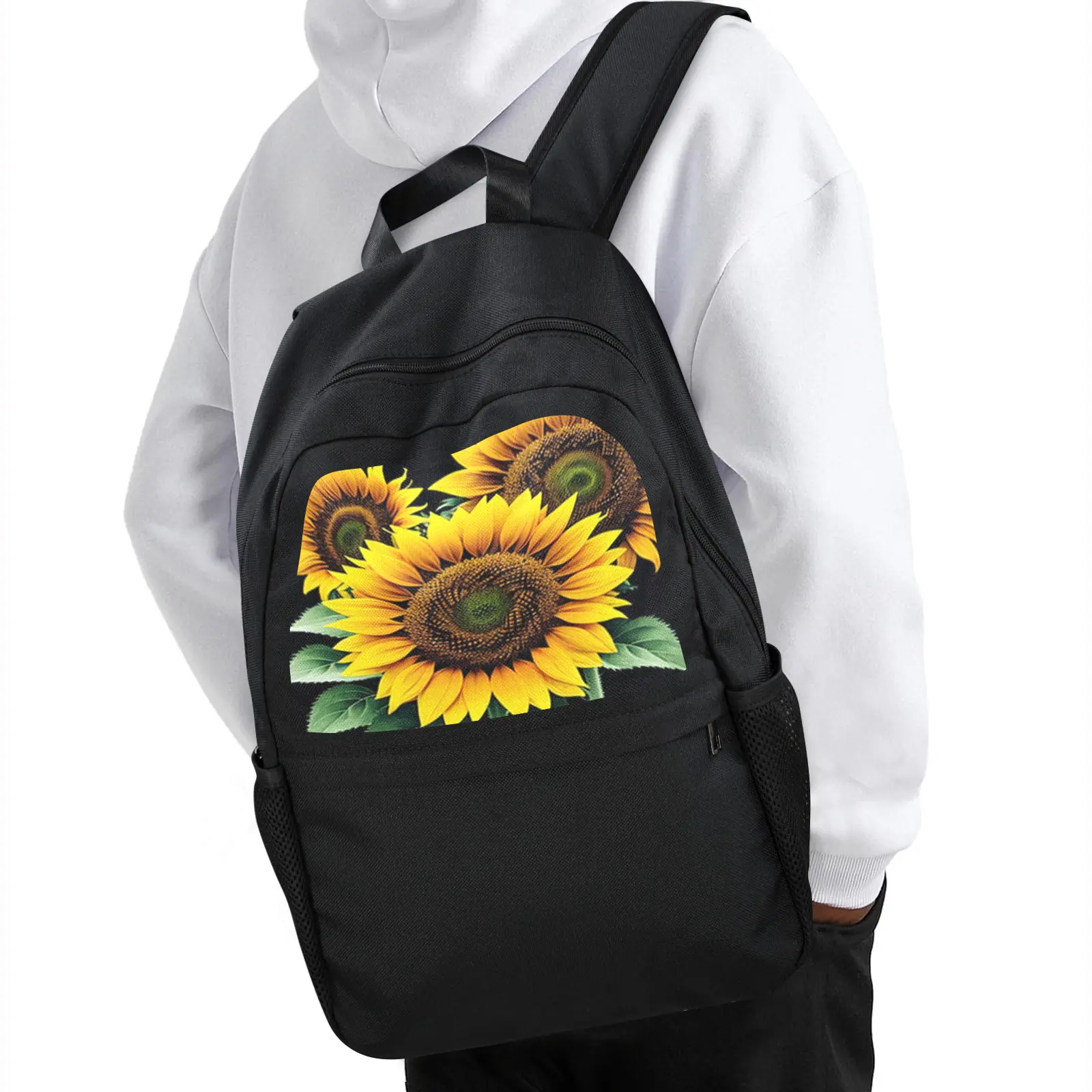 Back to School Backpack for Teens, College, Office – Laptop Compartment – Sunflower Casual Backpack Bags/Backpacks back to school backpack 4 Back to School Backpack for Teens, College, Office – Laptop Compartment – Sunflower Casual Backpack Bags/Backpacks back to school backpack 4