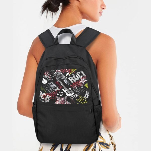 Back to School Backpack for Teens, College, Office – Laptop Compartment – Rock Star Casual Backpack Bags/Backpacks back to school backpack 3