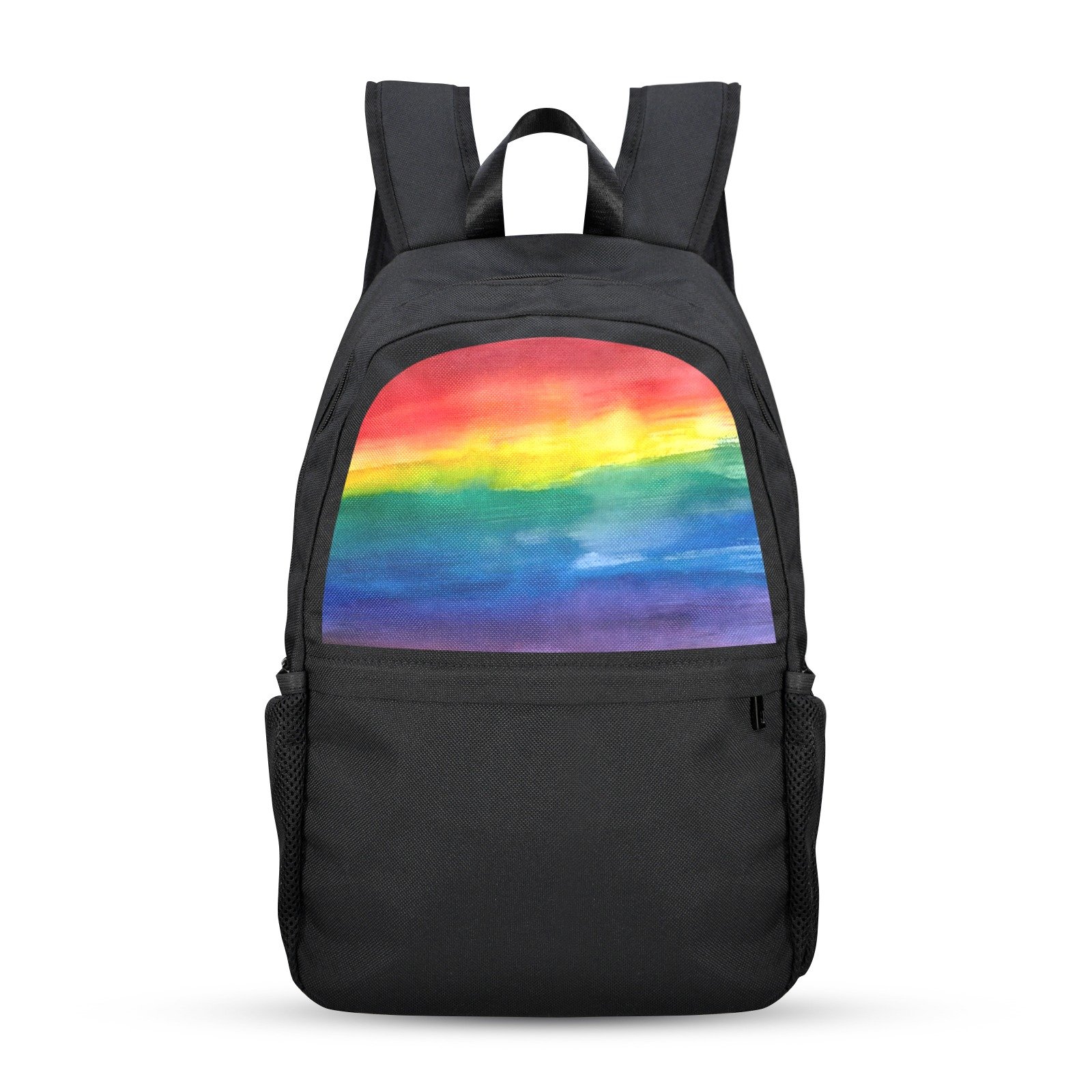 Back to School Backpack for Teens, College, Office – Laptop Compartment – Rainbow Rock Casual Backpack Bags/Backpacks back to school backpack