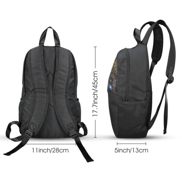 Back to School Backpack for Teens, College, Office – Laptop Compartment – Neon Floral Casual Backpack Bags/Backpacks back to school backpack 5