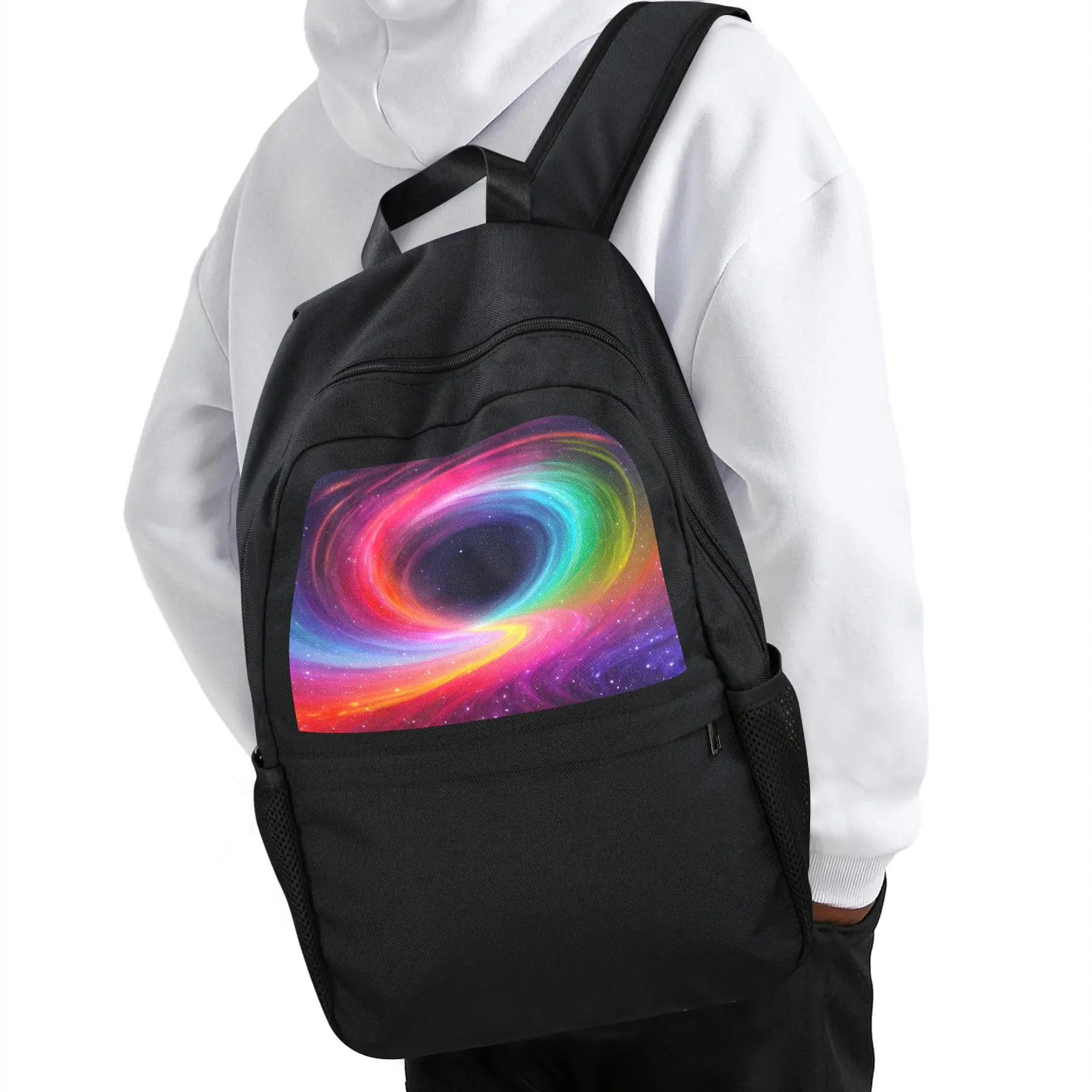 Back to School Backpack for Teens, College, Office – Laptop Compartment – Rainbow Aura Casual Backpack Bags/Backpacks back to school backpack 4 Back to School Backpack for Teens, College, Office – Laptop Compartment – Rainbow Aura Casual Backpack Bags/Backpacks back to school backpack 4