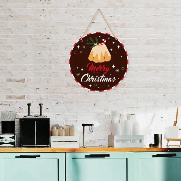 Fruit Cake – Acrylic Christmas Ornament 8×8 Circle Ornaments Acrylic Holiday Keepsake 4