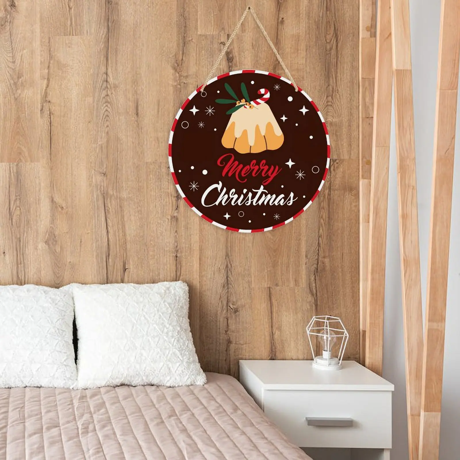 Fruit Cake – Acrylic Christmas Ornament 8×8 Circle Ornaments Acrylic Holiday Keepsake 5