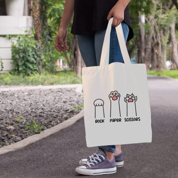 Halloween Tote Bag – Reusable Washable Cotton RPS Bag Tote Bags boo halloween tote 5