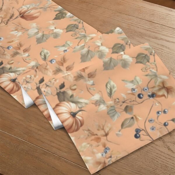 Blueberry | Thanksgiving Table Runner 72×13 – 100% Polyester, Rustic Fall Harvest Dining Decor, Machine Washable Holiday Table Decoration Gifts/Party/Celebration 72x13 table runner 4
