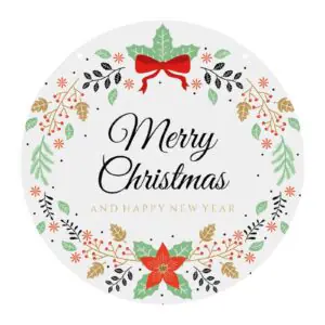 Christmas New Years – Acrylic Christmas Ornament 8×8 Circle Ornaments Acrylic Holiday Keepsake Christmas New Years – Acrylic Christmas Ornament 8×8 Circle Ornaments Acrylic Holiday Keepsake