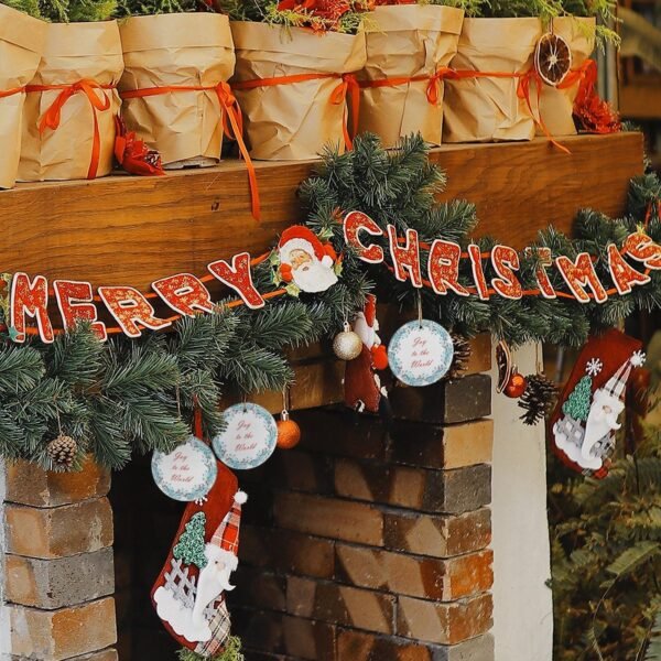 Joy – Ceramic Christmas Ornament Circle 3×3 Ornaments Ceramic Holiday Keepsake 10