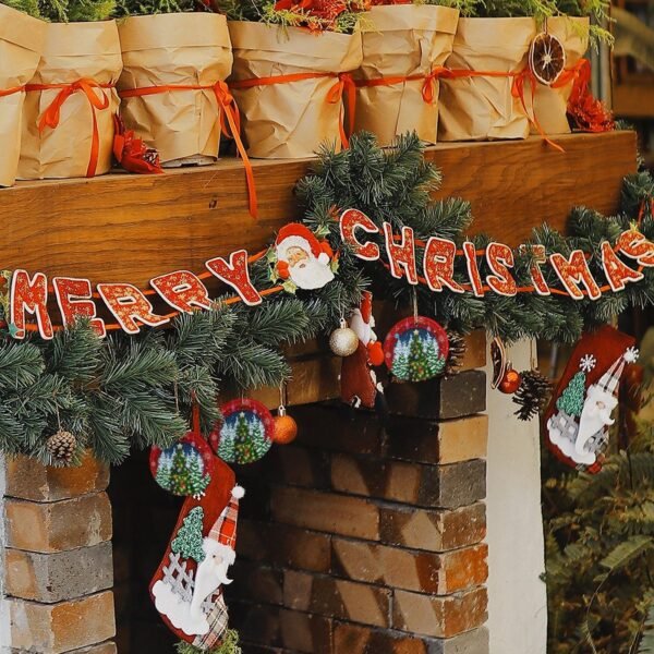 Colored Lights – Ceramic Christmas Ornament Circle 3×3 Ornaments Ceramic Holiday Keepsake 18