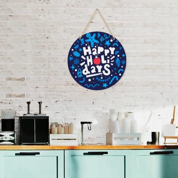 Holidays – Acrylic Christmas Ornament 8×8 Circle Ornaments Acrylic Holiday Keepsake 3