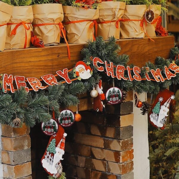 Plaid Gnomes – Ceramic Christmas Ornament Circle 3×3 Ornaments Ceramic Holiday Keepsake 17