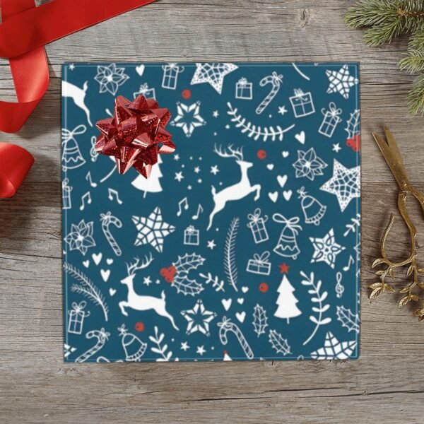 Christmas Wrapping Paper | Premium Holiday Gift Wrap | Red Deer 58″ x 23″ (1–5 Rolls) Wrapping Paper Christmas Gift Wrap