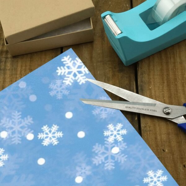 Christmas Wrapping Paper | Premium Holiday Gift Wrap | Powder 58″ x 23″ (1–5 Rolls) Wrapping Paper Christmas Gift Wrap 3