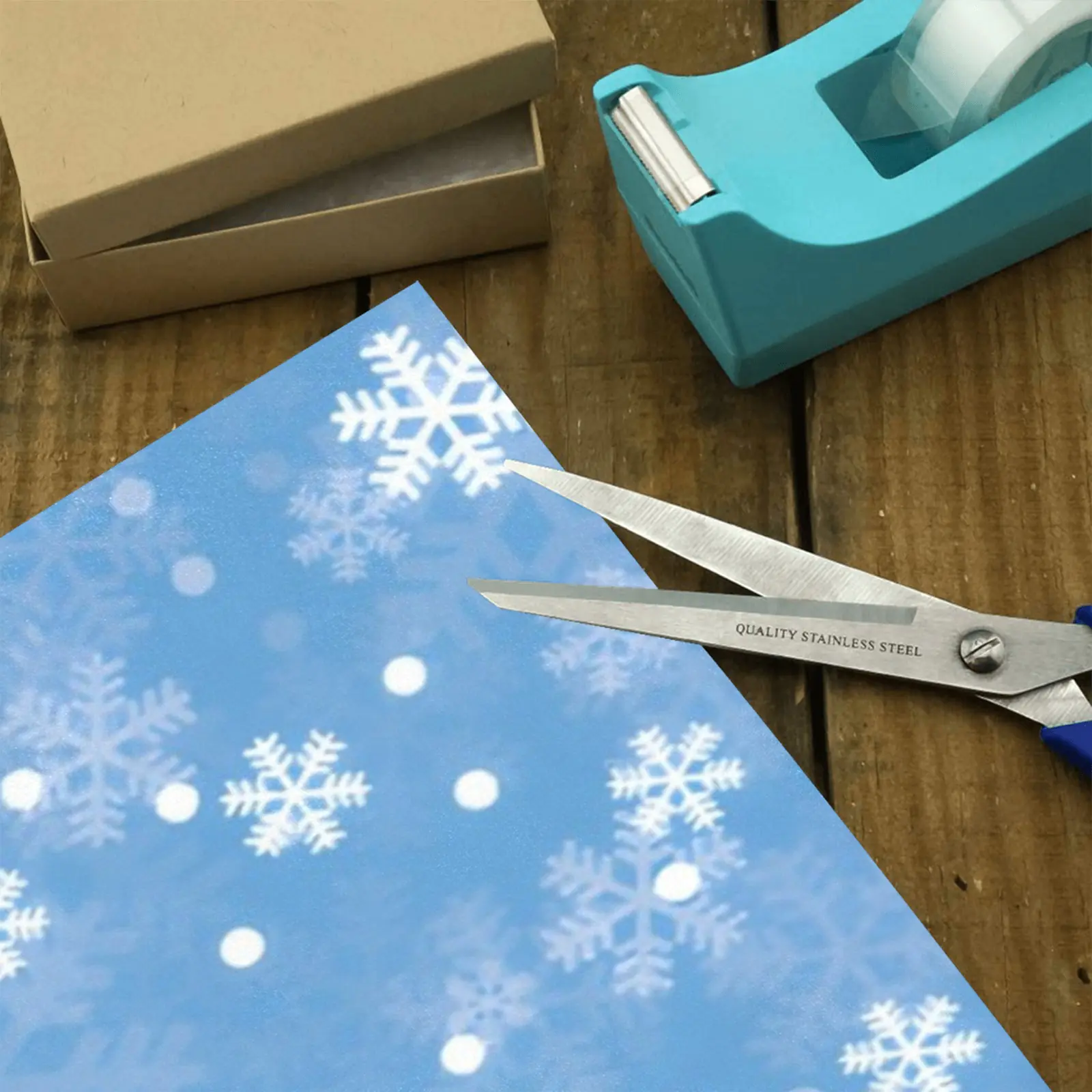 Christmas Wrapping Paper | Premium Holiday Gift Wrap | Powder 58″ x 23″ (1–5 Rolls) Wrapping Paper Christmas Gift Wrap 3