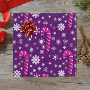 Christmas Wrapping Paper | Premium Holiday Gift Wrap | Balloon Canes 58″ x 23″ (1–5 Rolls) Wrapping Paper Christmas Gift Wrap