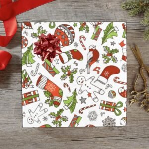 Christmas Wrapping Paper | Premium Holiday Gift Wrap | Ginger Partridge 58″ x 23″ (1–5 Rolls) Wrapping Paper Christmas Gift Wrap