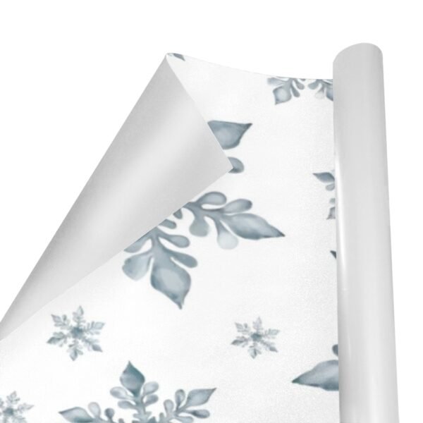 Christmas Wrapping Paper | Premium Holiday Gift Wrap | Stencil Flakes 58″ x 23″ (1–5 Rolls) Wrapping Paper Christmas Gift Wrap 2