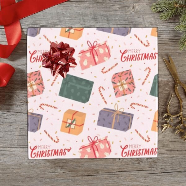 Christmas Wrapping Paper | Premium Holiday Gift Wrap | Merry Gifts 58″ x 23″ (1–5 Rolls) Wrapping Paper Christmas Gift Wrap