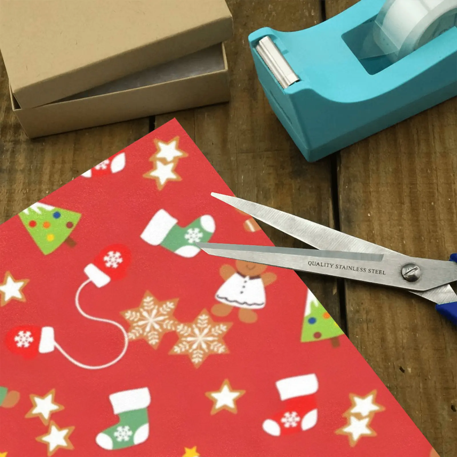 Christmas Wrapping Paper | Premium Holiday Gift Wrap | Green Socks 58″ x 23″ (1–5 Rolls) Wrapping Paper Christmas Gift Wrap 3