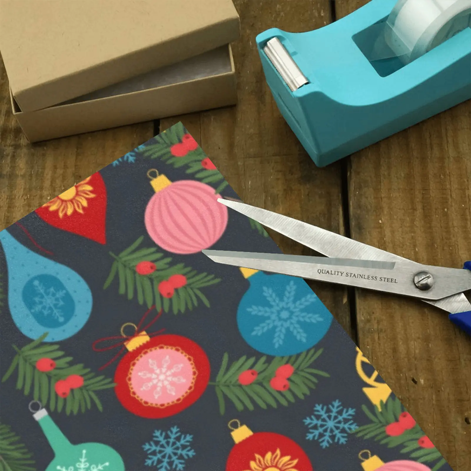 Christmas Wrapping Paper | Premium Holiday Gift Wrap | French Horn 58″ x 23″ (1–5 Rolls) Wrapping Paper Christmas Gift Wrap 3