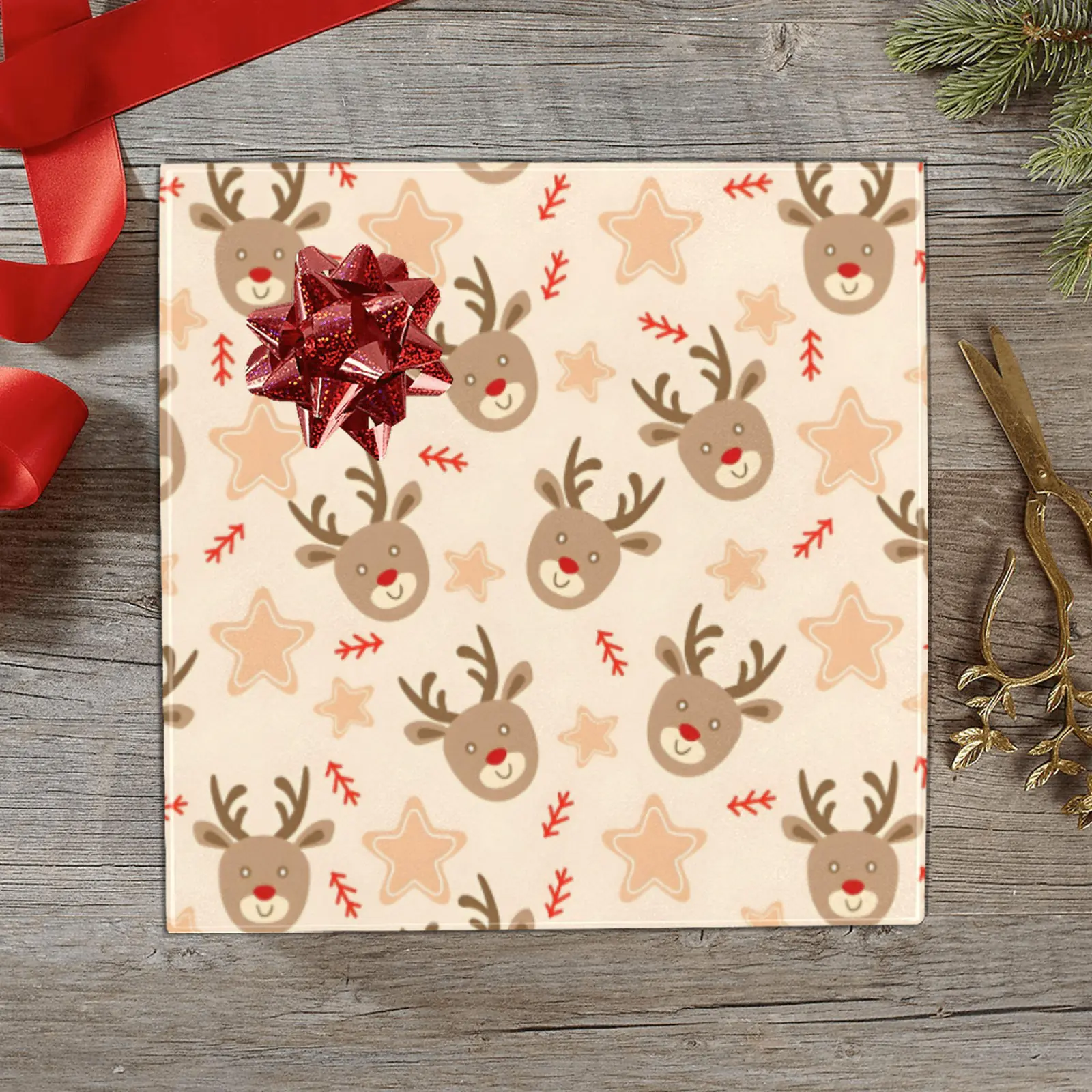 Christmas Wrapping Paper | Premium Holiday Gift Wrap | Leader 58″ x 23″ (1–5 Rolls) Wrapping Paper Christmas Gift Wrap