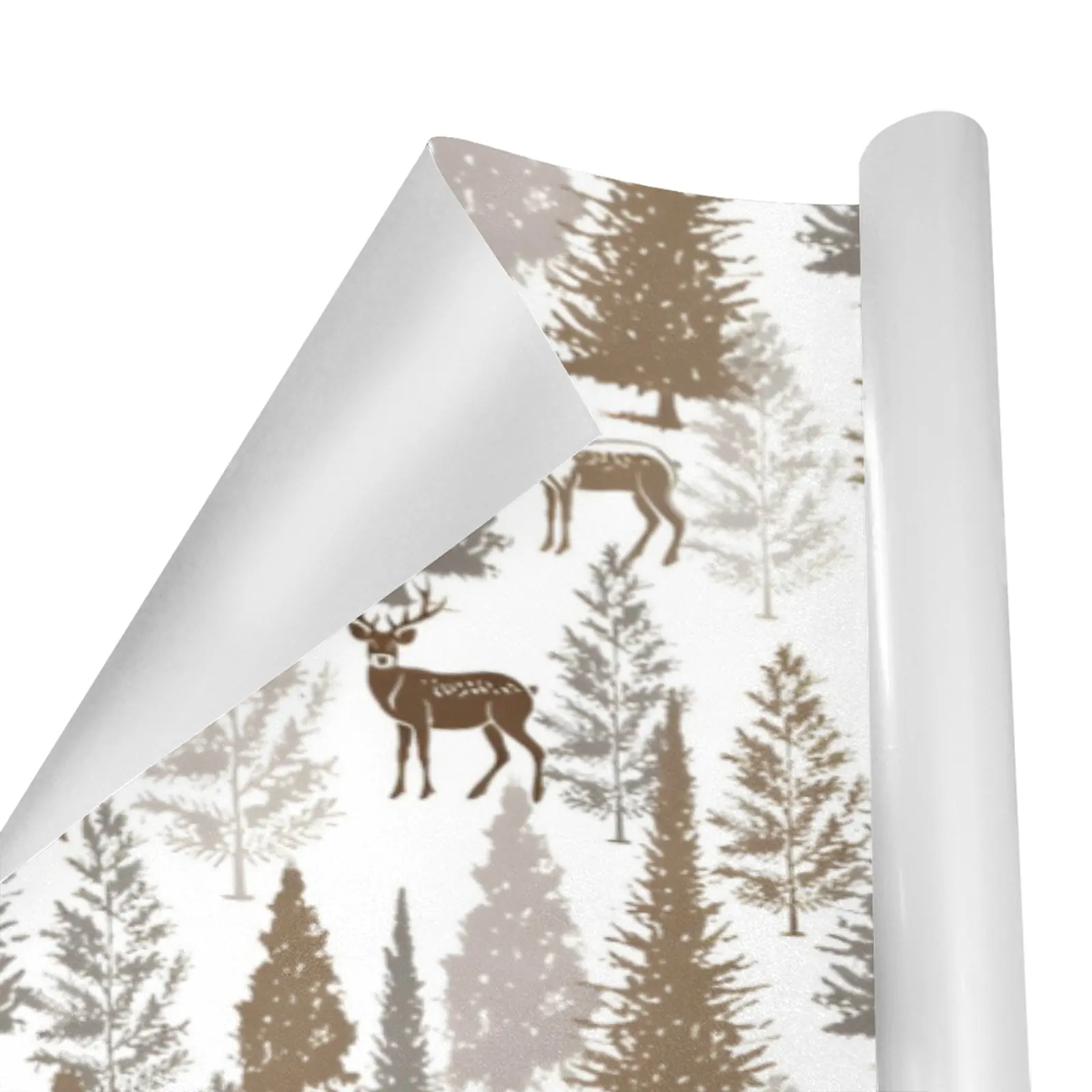 Christmas Wrapping Paper | Premium Holiday Gift Wrap | Winter Bucks 58″ x 23″ (1–5 Rolls) Wrapping Paper Christmas Gift Wrap 2