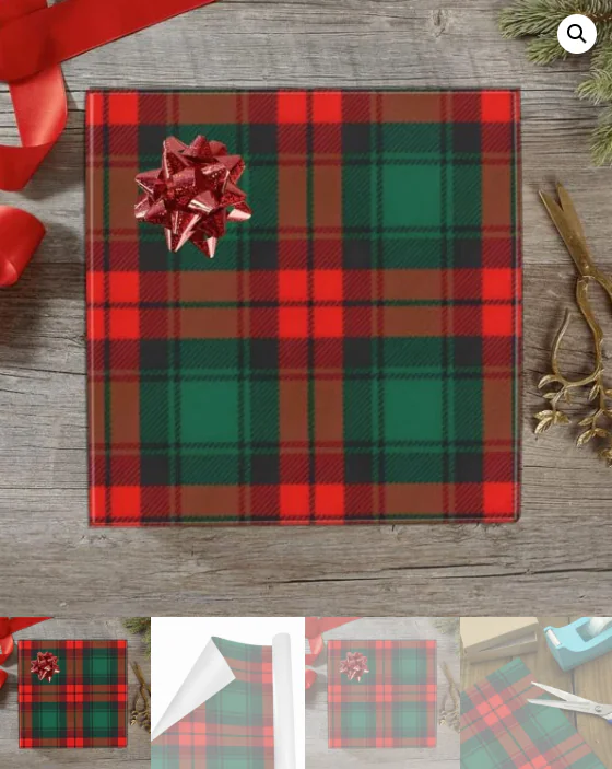 Christmas Wrapping Paper | Premium Holiday Gift Wrap | Buffalo Holiday 58″ x 23″ (1–5 Rolls) Wrapping Paper Christmas Gift Wrap 5