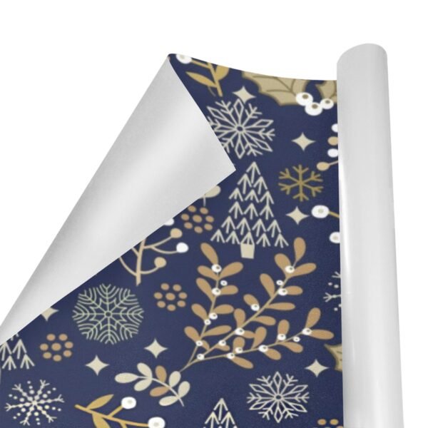 Christmas Wrapping Paper | Premium Holiday Gift Wrap | Gold Leaf 58″ x 23″ (1–5 Rolls) Wrapping Paper Christmas Gift Wrap 2