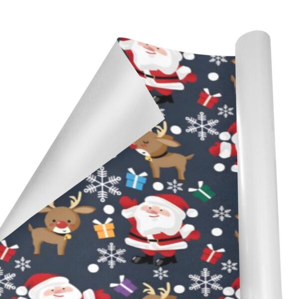 Christmas Wrapping Paper | Premium Holiday Gift Wrap | Red Nose 58″ x 23″ (1–5 Rolls) Wrapping Paper Christmas Gift Wrap 2